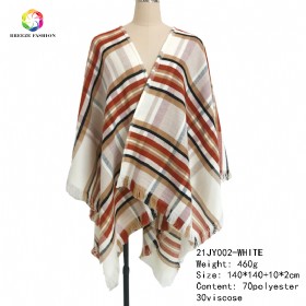 New fashion shawl 21JY002-WHITE-1